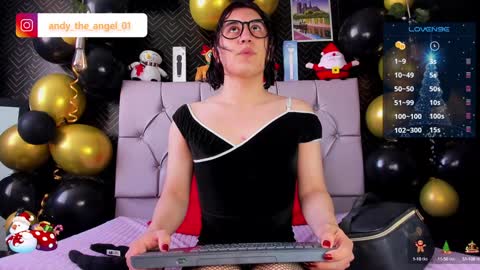 andy angel online show from December 26, 1:10 pm