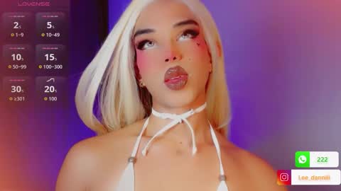 DANNI LEE online show from February 16, 10:29 pm