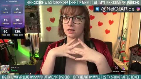 Nel Parker online show from March 2, 4:29 am