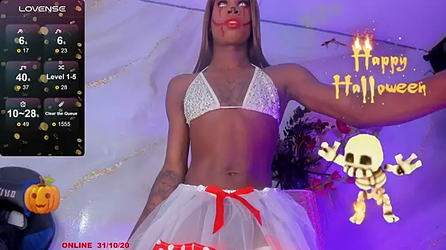 Karla-Ebony online show from October 31, 2:04 pm