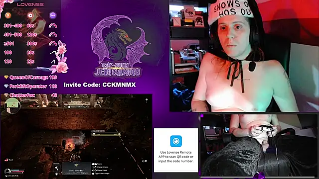 Snapshot of Rae-Suon chatting on December 14, 3:15 pm Rae-Suon online show from December 14, 3:15 pm