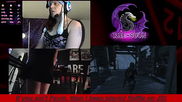 Snapshot of Rae-Suon chatting on October 5, 3:51 am Rae-Suon online show from October 5, 3:51 am