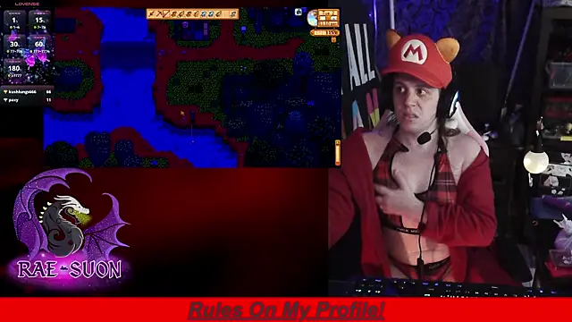 Snapshot of Rae-Suon chatting on November 2, 2:42 am Rae-Suon online show from November 2, 2:42 am