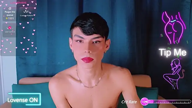 femboykeene online show from January 19, 11:00 pm