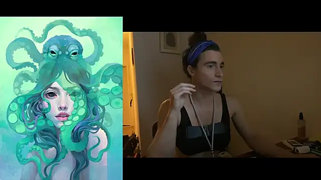 Snapshot of Octopussiexx chatting on January 11, 1:43 pm Octopussiexx online show from January 11, 1:43 pm