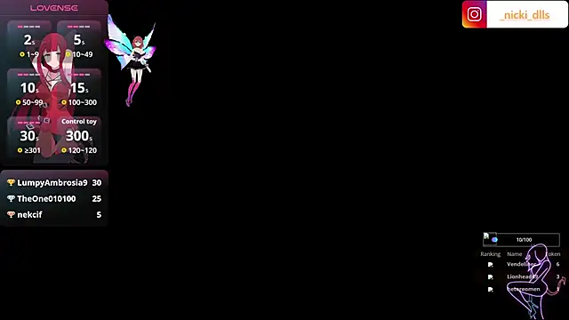 supradoll online show from November 25, 8:22 pm