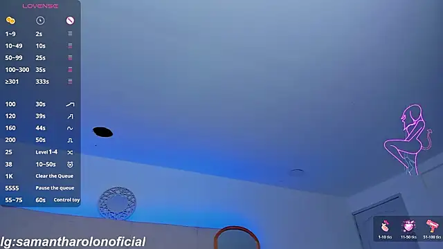 Samantha Rolon online show from February 6, 6:19 am