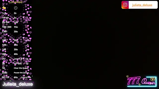 Julieta Deluxe online show from March 30, 7:15 pm