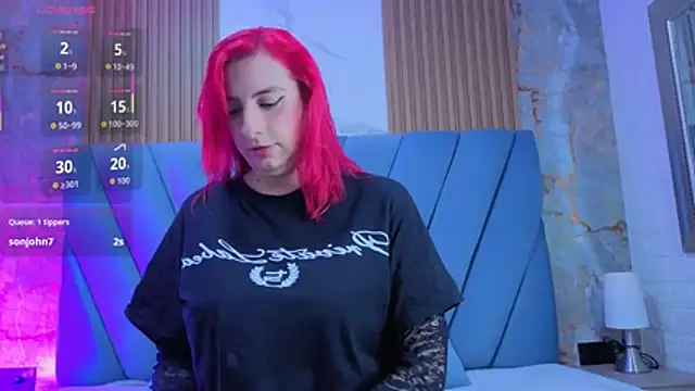 angel  red  online show from December 3, 3:11 am