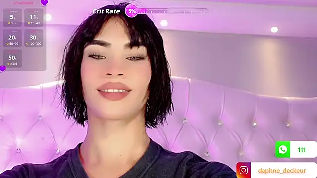 Daphnne XXX online show from November 20, 7:25 pm