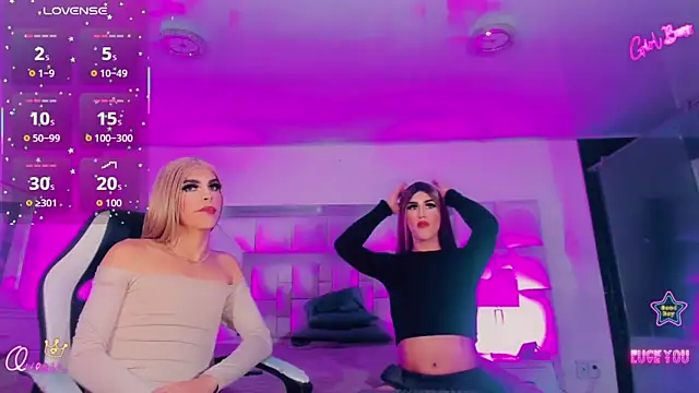 Alexa and Aranza  online show from March 3, 3:35 am