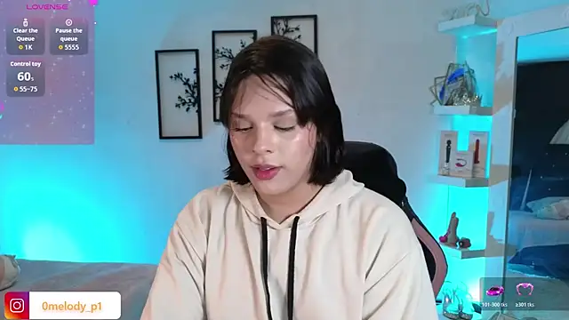 Melody p online show from August 5, 3:56 am